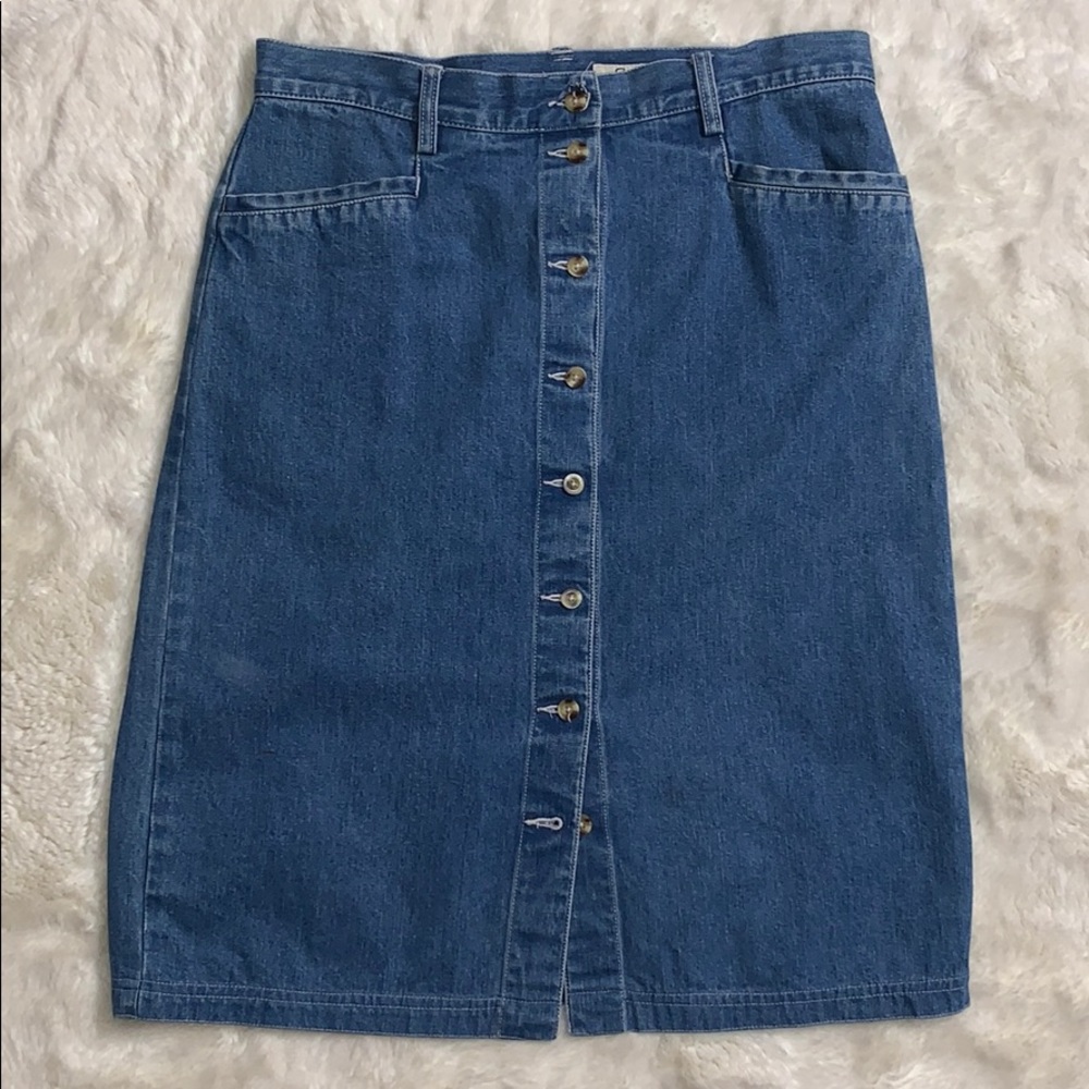 Eddie Bauer Vintage denim skirt